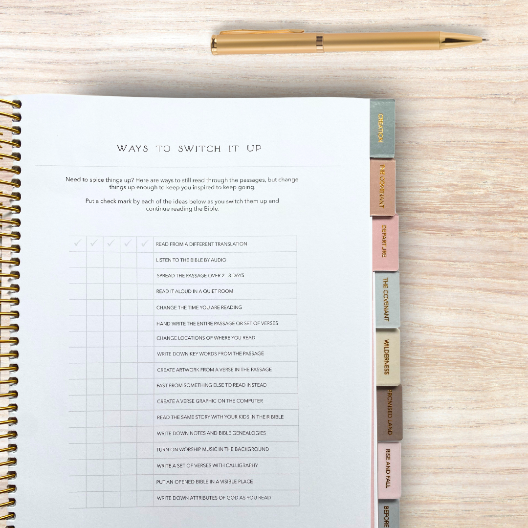 Cover to Cover Bible Journal