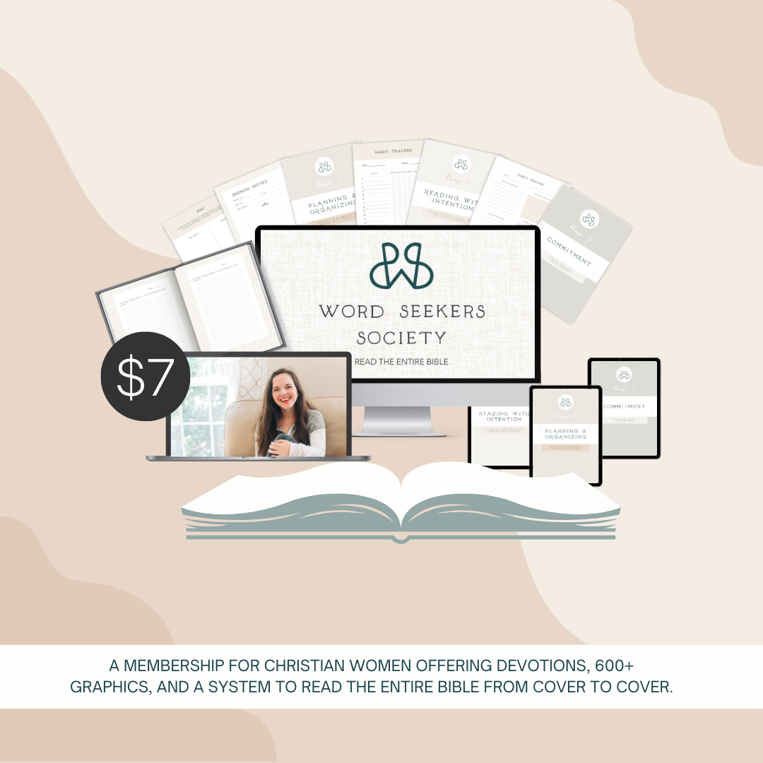 Word Seekers Society - A Comprehensive Bible Study Membership