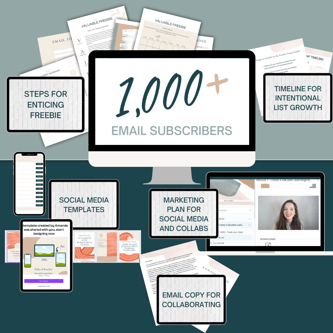1,000 Email Subscribers Course