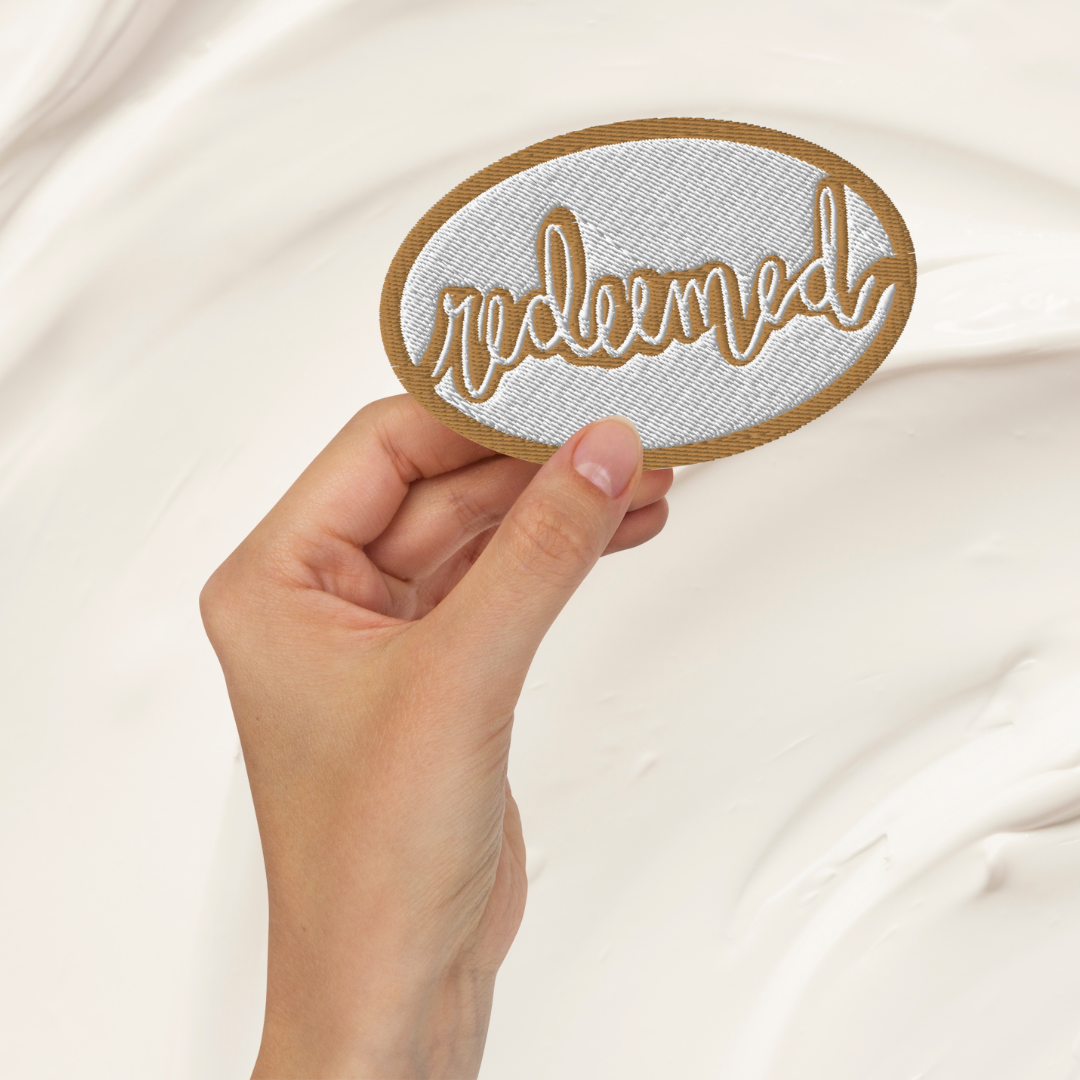 Redeemed - Embroidered patch