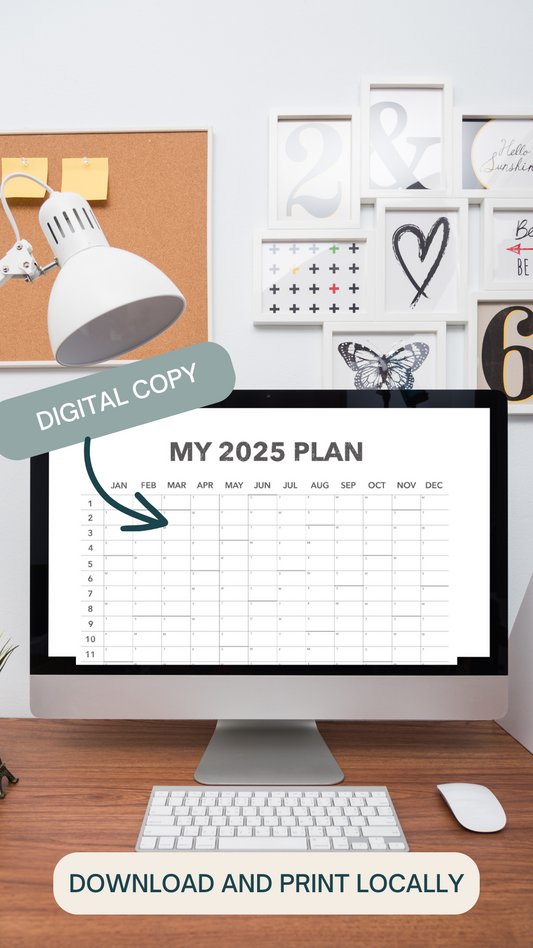 2025 Wall Calendar - DIGITAL Copy