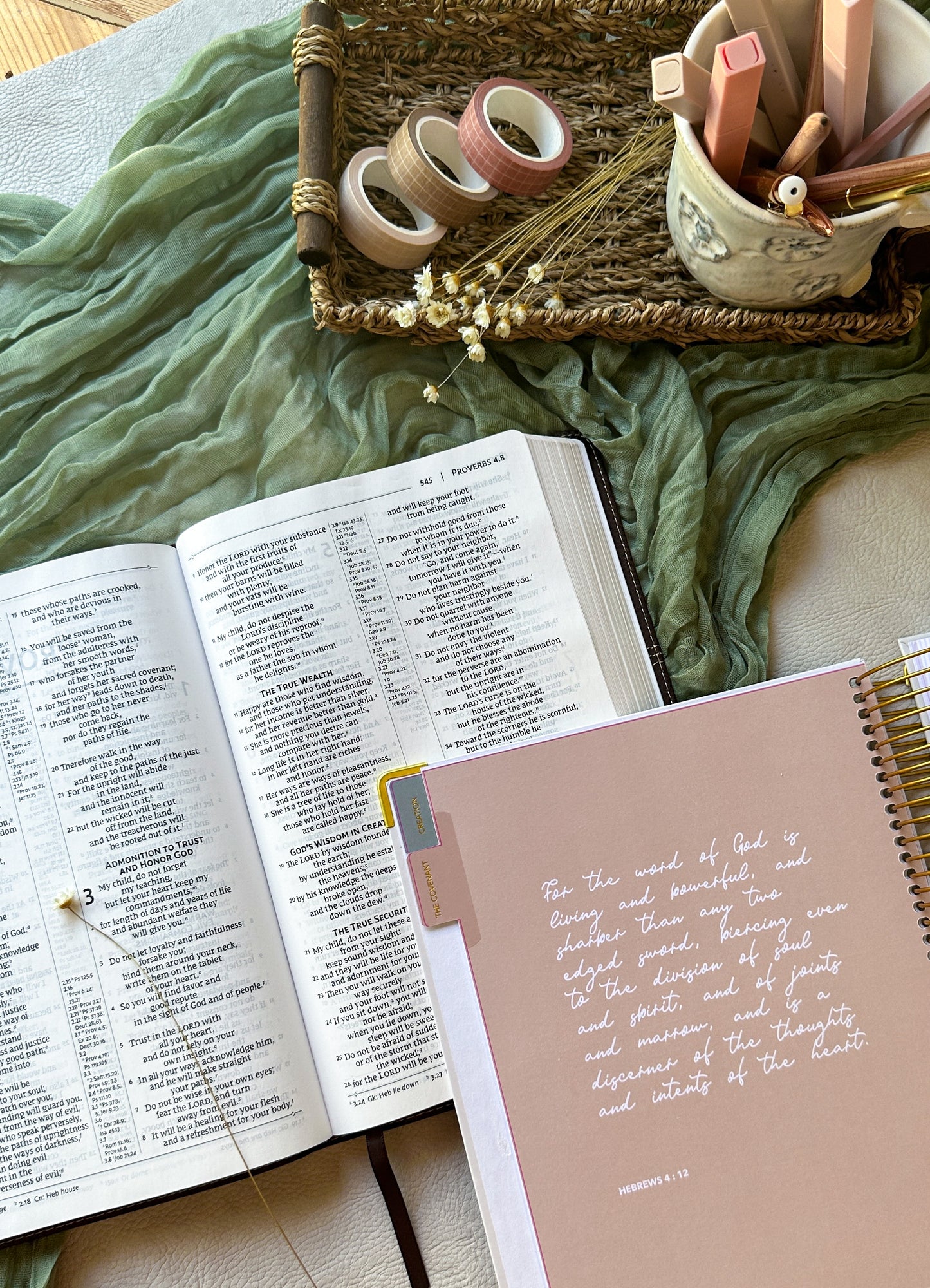 Cover to Cover Bible Journal