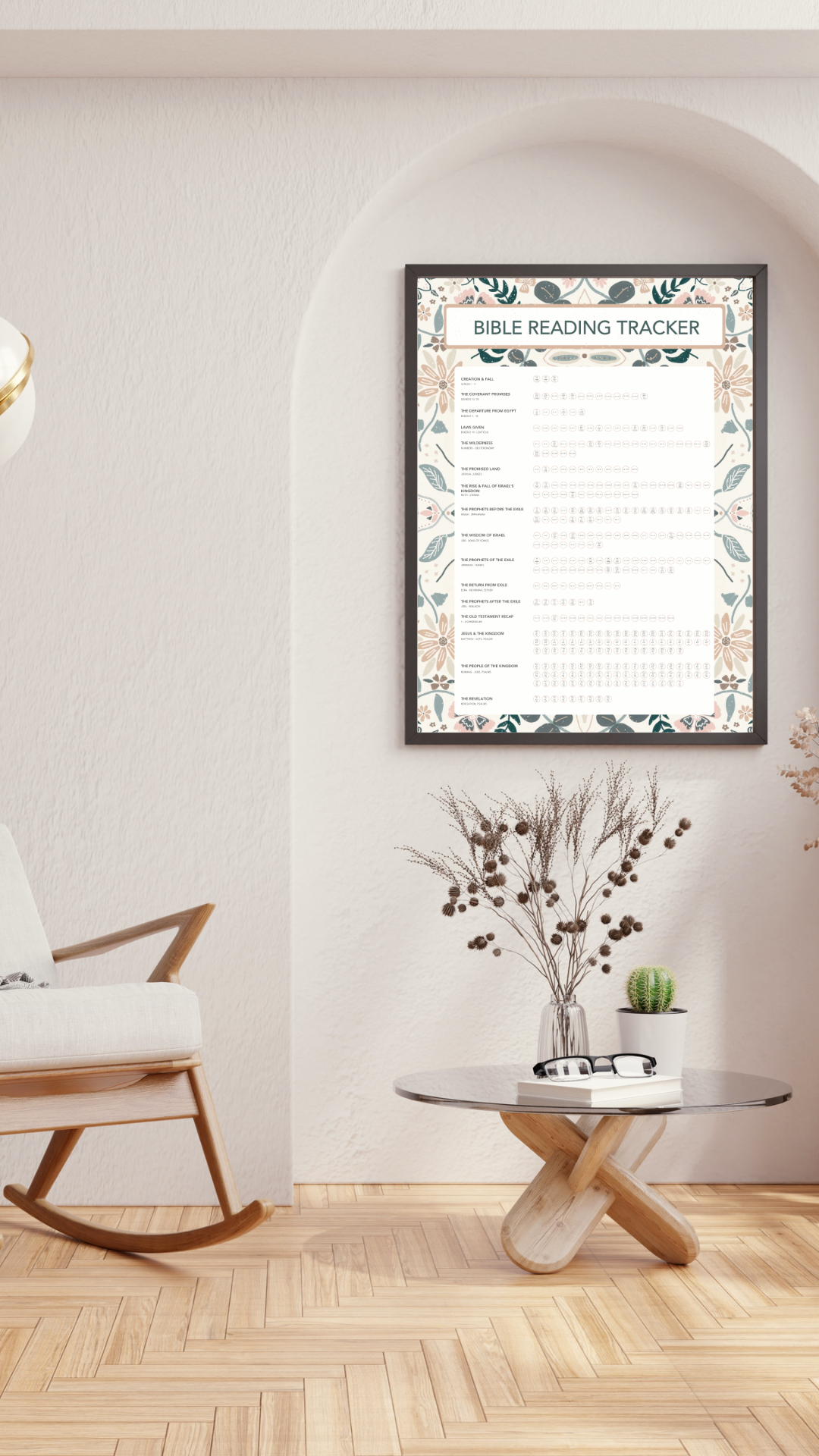 Bible Reading Tracker - 20" x 30" DIGITAL COPY