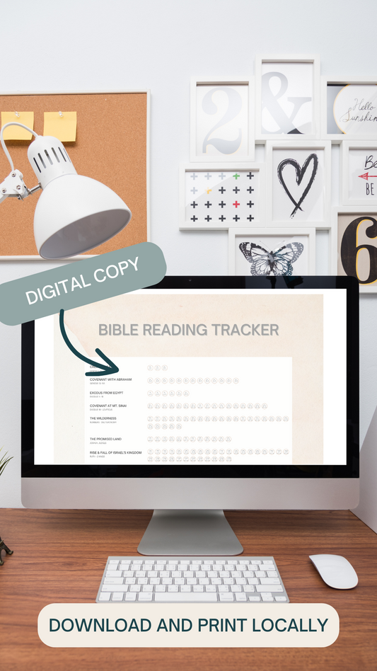 Bible Reading Tracker - DIGITAL COPY