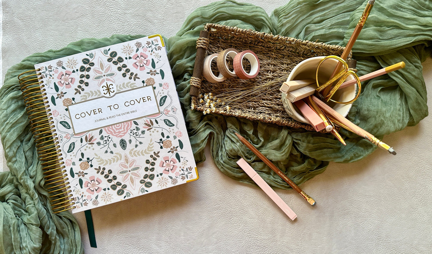 Cover to Cover Bible Journal - Preorder for April 2026