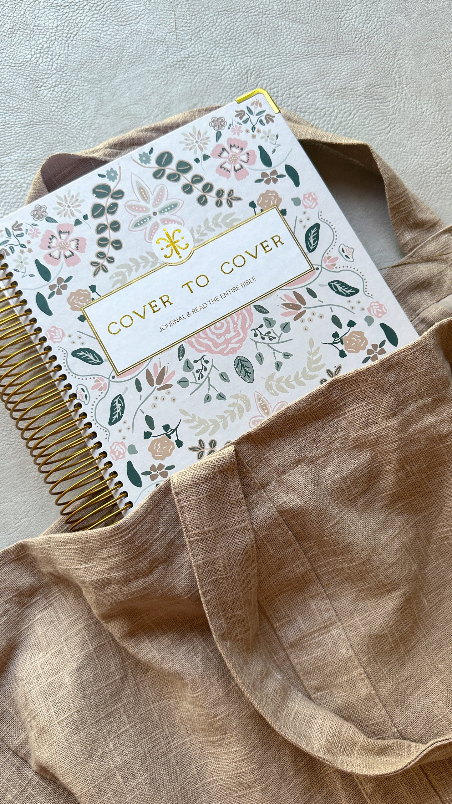 Cover to Cover Bible Journal - Preorder for April 2026