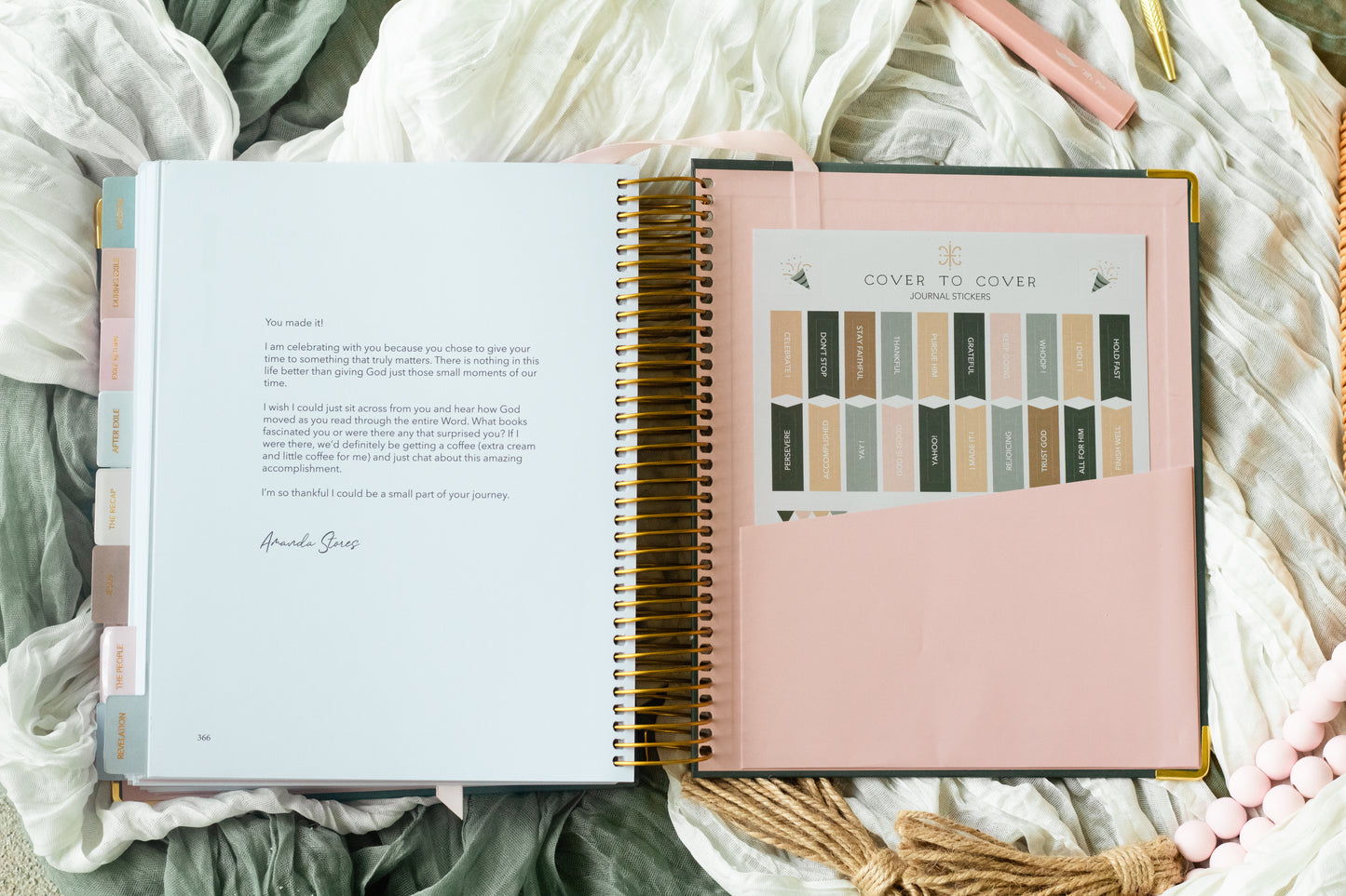 Cover to Cover Bible Journal